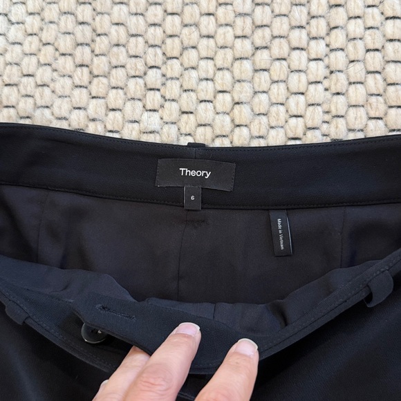 Theory black pencil skirt - Picture 3 of 3